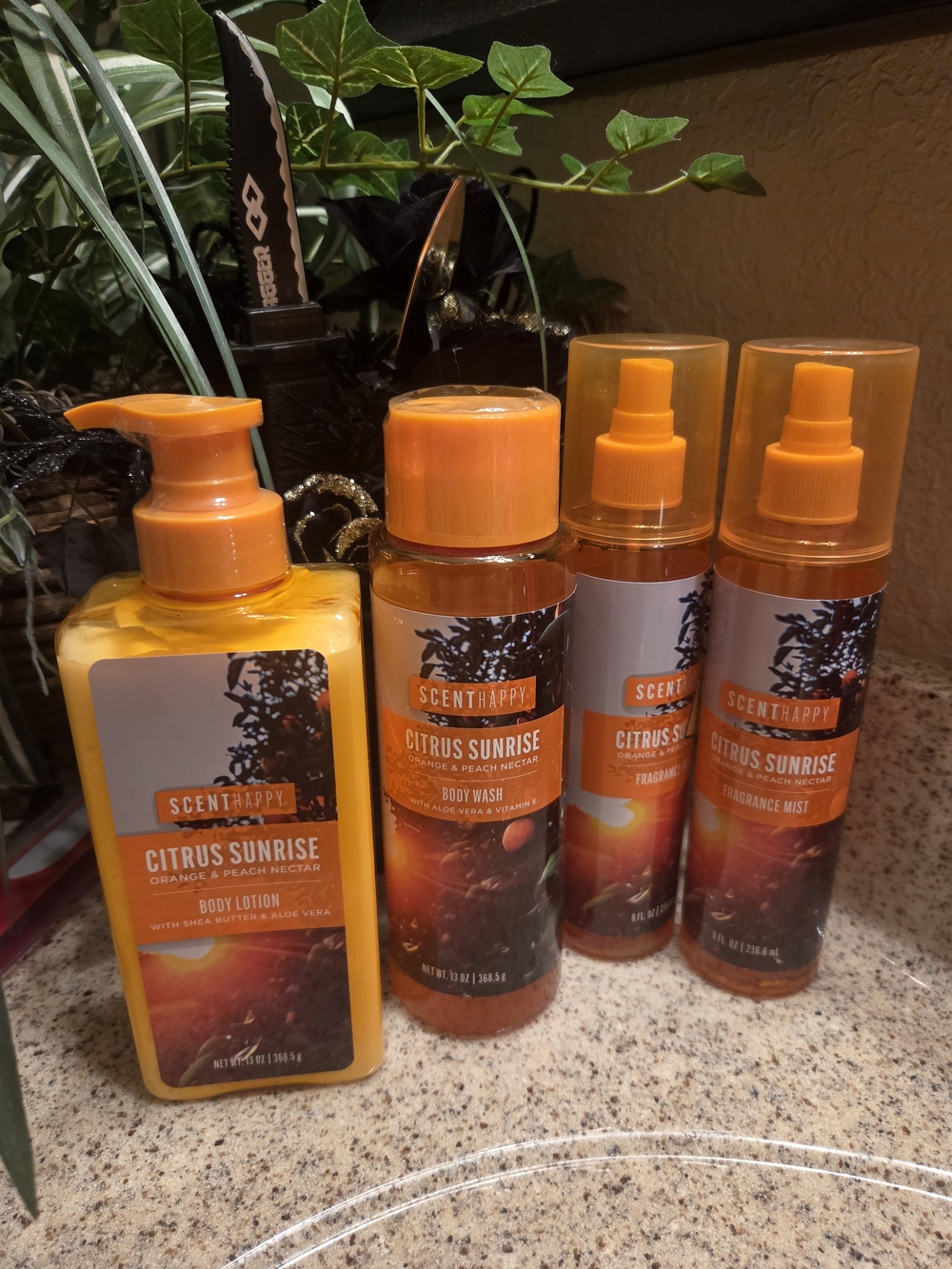 Citrus Sunrise Body Lotion & Wash & Mist Set